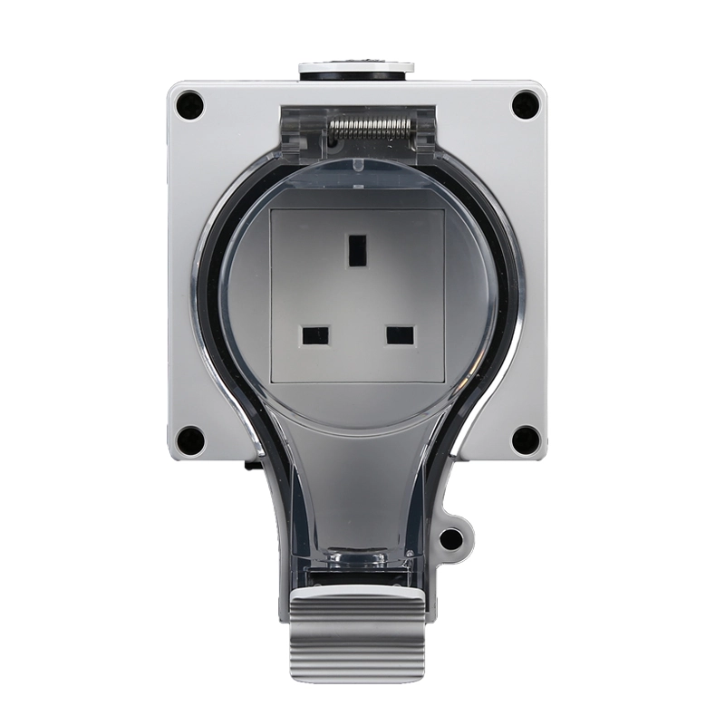 IP66 Nova Series Britanniae Waterproof Outdoor Socket with Switch